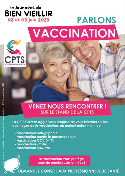 Venez nous rencontrer au stand d'information autour de la vaccination à la JBV 2025 !