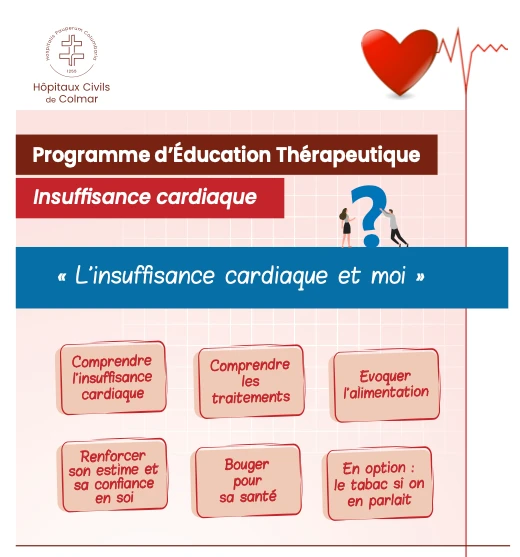 Nouveau programme d’Éducation Thérapeutique du Patient (ETP) Insuffisance Cardiaque