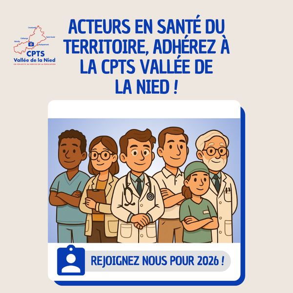 Acteur en santé territoire : ouverture de la campagne d'adhésion 2026