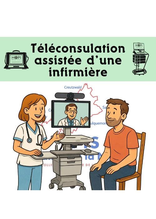 Découvrez la Téléconsultation Assistée et Augmentée à la CPTS Vallée de la Nied
