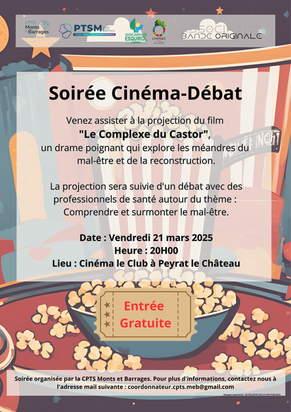  Soirée Cinéma-Débat : Comprendre et surmonter le mal-être 🎬