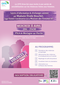Soirée de sensibilisation sur les Violences Faites aux Femmes 