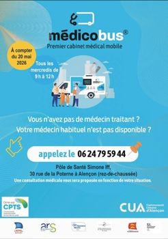 À partir du 20 mai, le Medicobus® met en place une permanence spécialement dédiée aux patients sans médecin traitant.