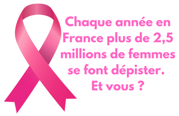 Dépistage du cancer du Sein : pour les femmes de 50 à 74 ans
