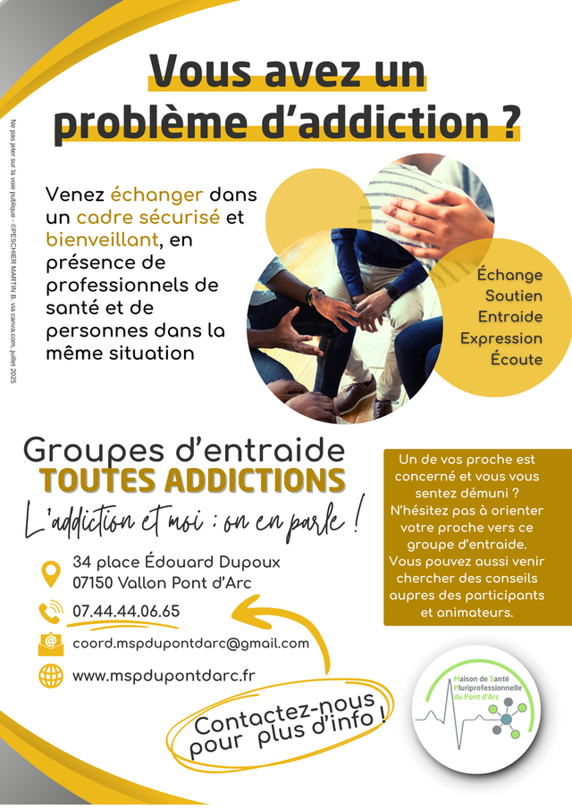 Groupe de parole ADDICTO