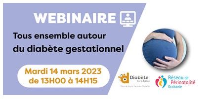 Webinaire Diabète gestationnel
