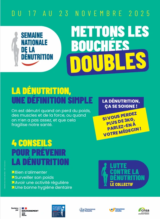 La semaine de la dénutrition 2025, par le PSHA