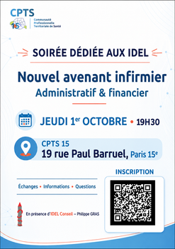 Soirée dédiée aux infirmiers libéraux – Nouvel avenant infirmier