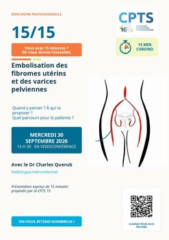 15/15 : le nouveau webinaire express de la CPTS 15