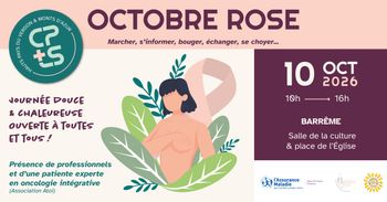 Octobre rose à Barrême !