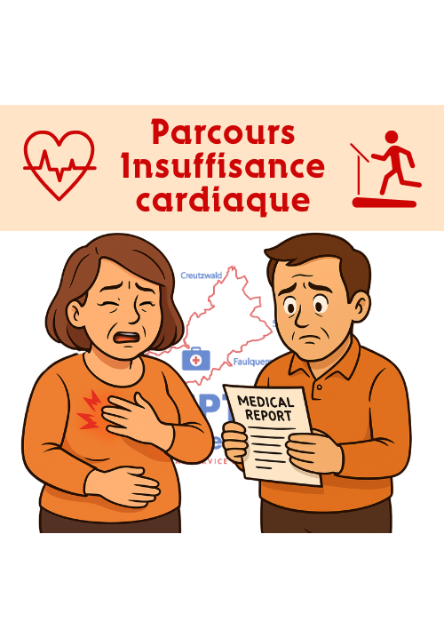 Image du parcours de soins Mission 2 : Parcours "Insuffisance cardiaque"