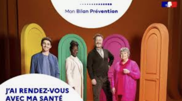  Mon Bilan PREVENTION: entre 18 et 25 ans, entre 45 et 50 ans, entre 60 et 65 ans, entre 70 et 75 ans