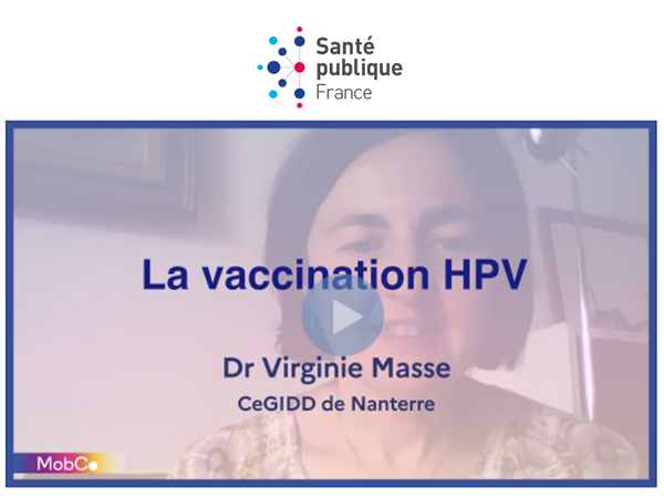 Diffusion de la campagne de vaccination HPV de Santé Publique France